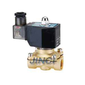 2w塑封防潮常闭电磁阀4分6分1寸水阀开关控制阀铜线AC220V24V金磁 - 图3