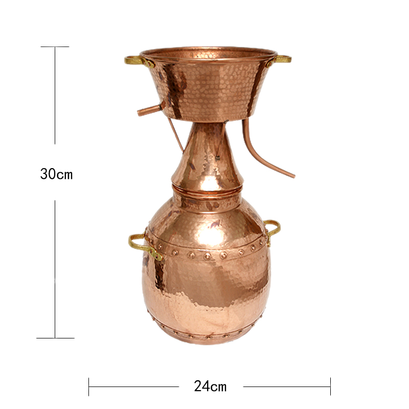 HBEA纯铜古法手工精油蒸馏器3L 纯露 精油 蒸馏器 3110 - 图1