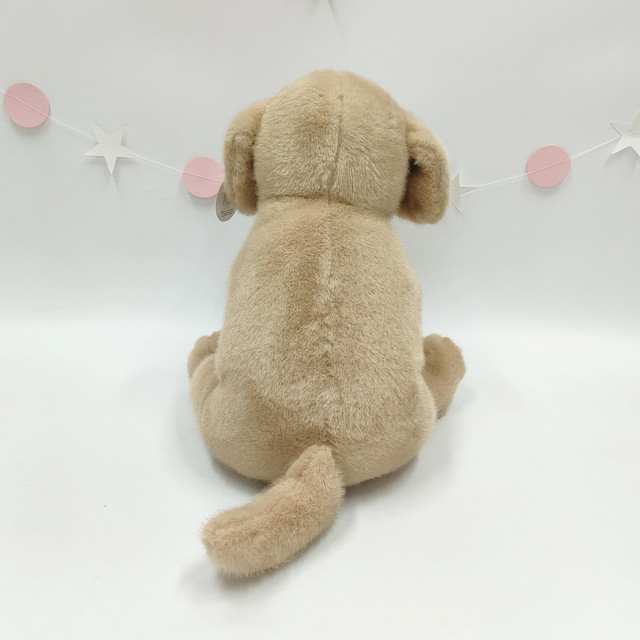 ງາມ Golden Retriever Simulation Dog Soothing Doll Toy