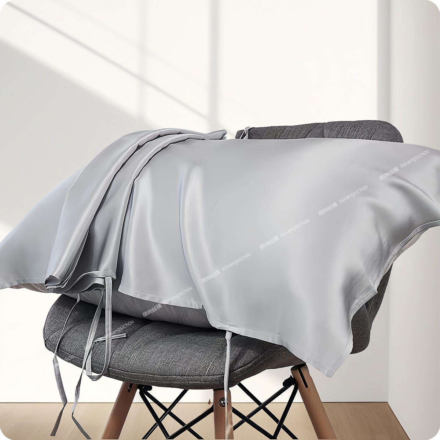 A类40姆米抗皱重磅真丝枕巾100%桑蚕丝居家旅行丝绸枕头巾单只装,淘宝优惠券,粉丝福利购,淘宝优惠卷