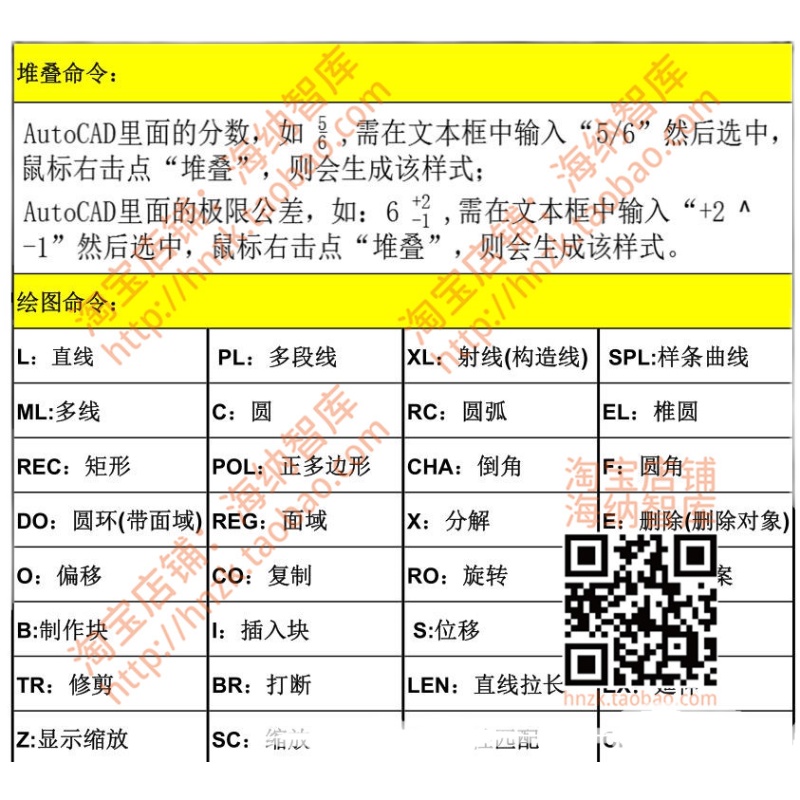 CAD快捷键大全常用命令壁纸键盘按键文档功能绘制编辑PDF常见字母 - 图3