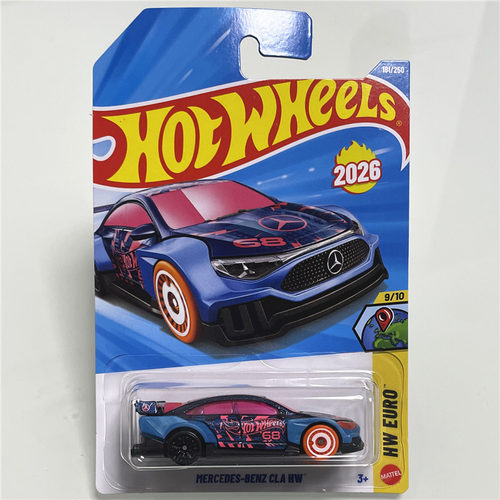 风火轮合金车模玩具车C4982 26H奔驰CLA 保时捷 索伯F1 hotwheels - 图0