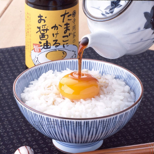 日本进口寺冈家拌饭酱油150ml 猫饭鸡蛋饭拌饭酱油鲣鱼柴鱼调味汁 - 图2