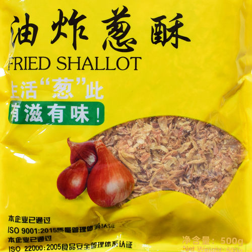 宏盛红葱酥 油葱酥 香葱酥500g葱头酥 油葱头 拉面葱酥台湾卤肉饭 - 图1