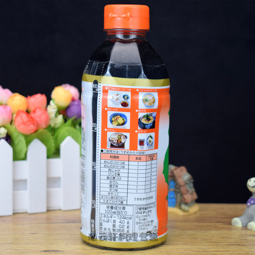 进口一引鲣鱼汁酱油+宝本味淋 寿喜烧昆布木鱼汁关东煮面汁万用汁 - 图1
