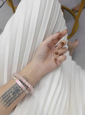 泰国古巴吉士纳男女水晶手串