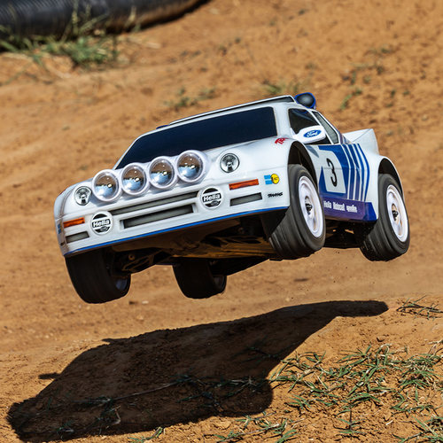 TRAXXAS Mini Rally Ford RS200仿真遥控电动四驱拉力车108046-1 - 图0