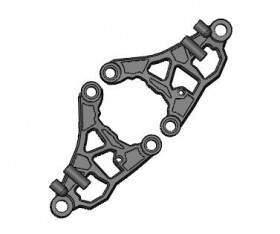 3RACING CERO SPORT 用前后下摆臂 SAK-CS105 / CS106 - 图0