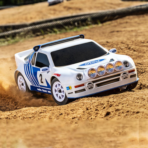 TRAXXAS Mini Rally Ford RS200仿真遥控电动四驱拉力车108046-1 - 图1