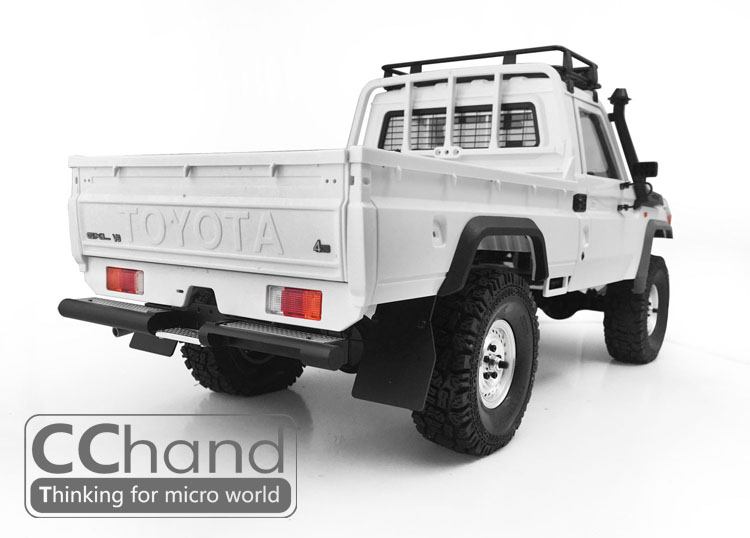 CChand RC4WD 1/10 LC70 金属橡胶挡泥板 - 图0
