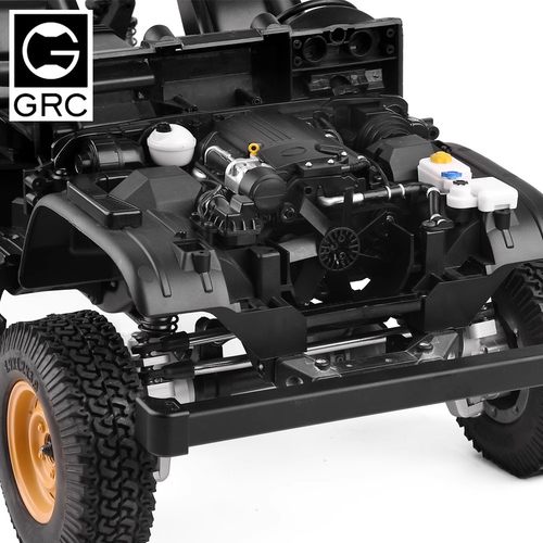 GRC TRX4路虎卫士仿真引擎装饰件模具版 原厂柴油发动机外形G156E - 图0