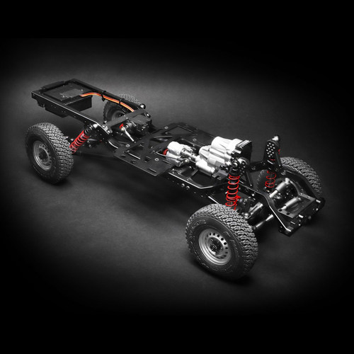 Boomracing BRX01 LC70 全金属仿真攀爬车架 遥控模型越野车 包邮 - 图0