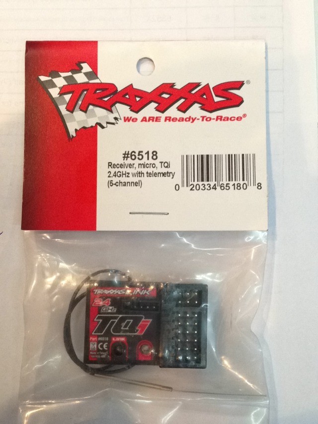 现货 Traxxas Micro TQi 2.4GHz 5通接收器大多车通用#6518-图0