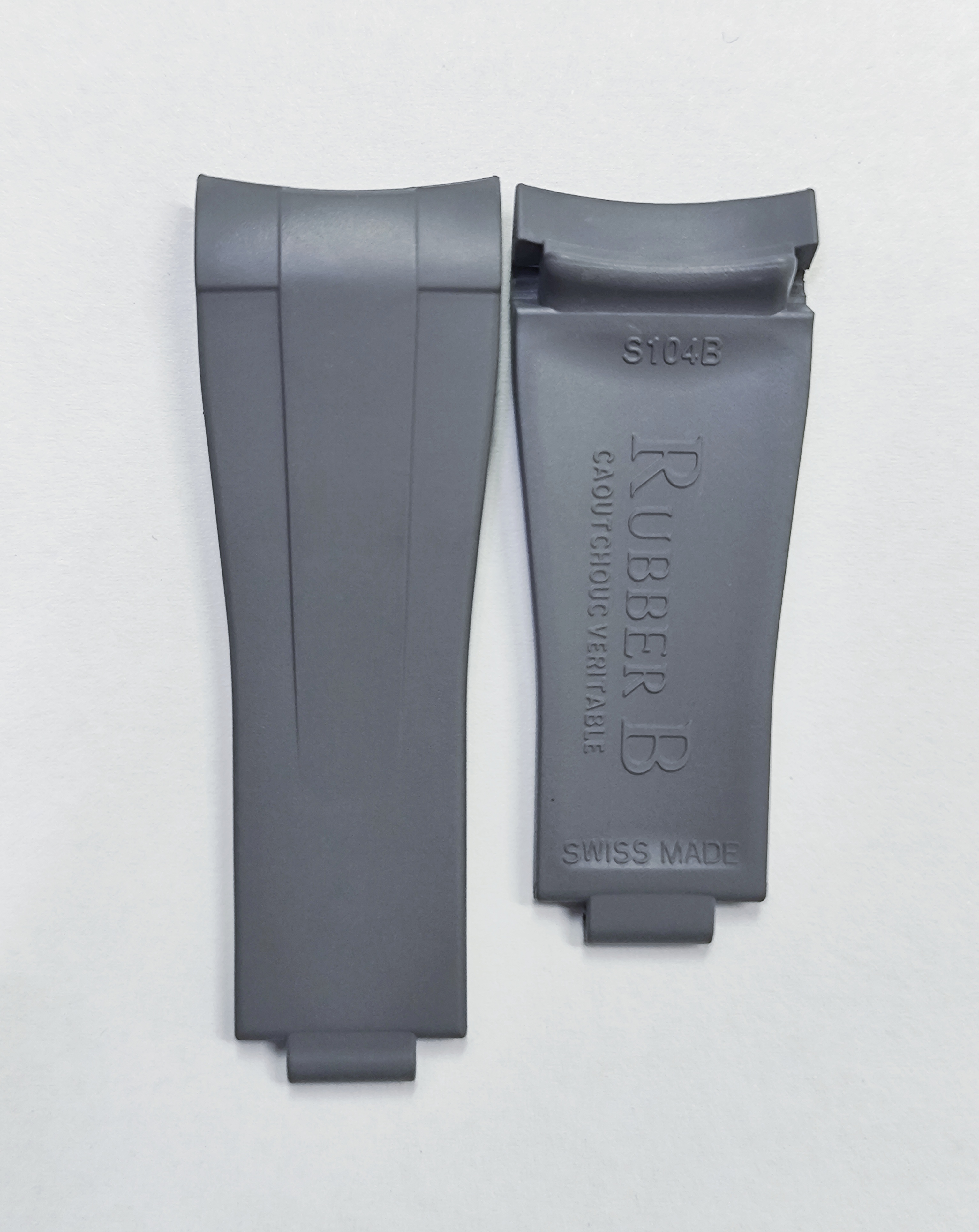 适用劳力士手表带氟橡胶带迪通拿水鬼游艇GMT日志手表扣维修配件 - 图1