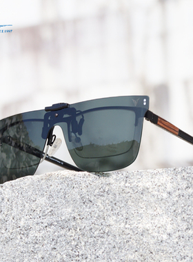御牌大红鹰C2403/C2405夹片式钓鱼镜近视大框偏光太阳镜垂钓增晰