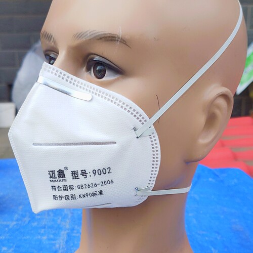 防尘专用9002口罩套头一次性防灰粉尘工业透气打磨头戴式装修kn95 - 图1