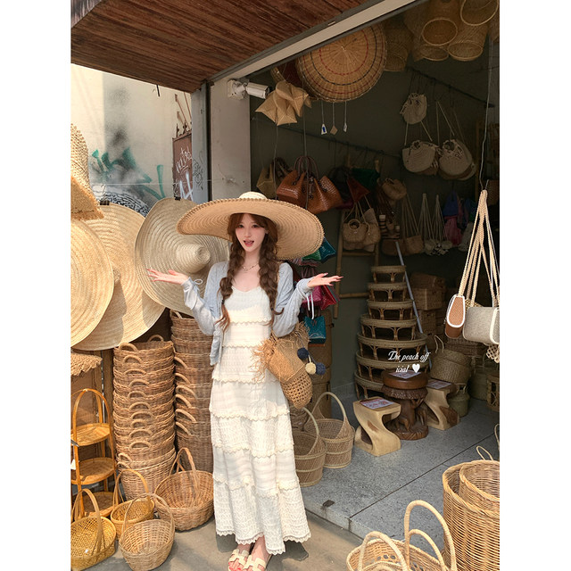 ເສື້ອຜ້າແຟຊັ່ນ lace girly ຝຣັ່ງ