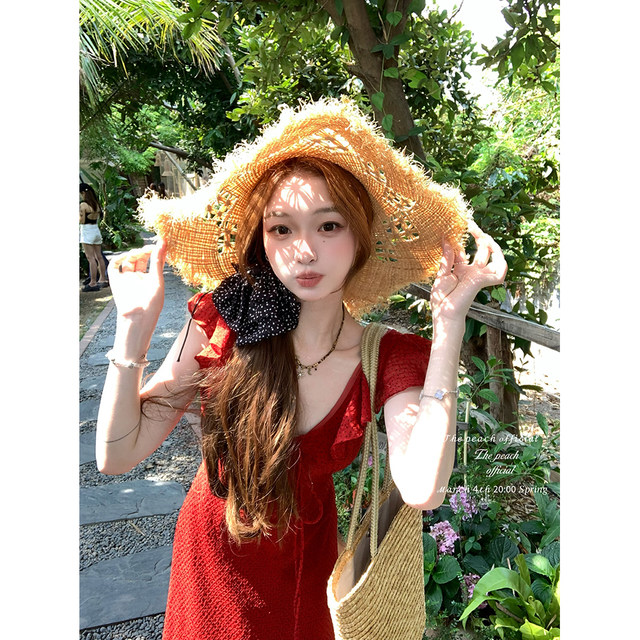 ແຂບດອກກຸຫຼາບ bow suspender skirt knitted cardigan suit