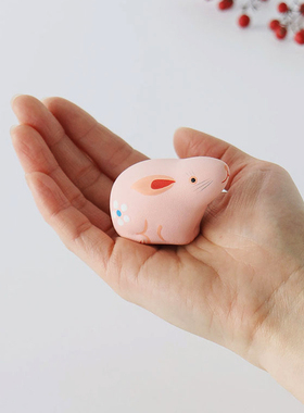 中川政七商店陶土招福兔日式礼物