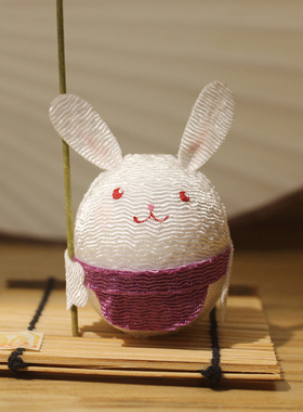 龙虎作可爱呆萌猫咪兔子青蛙摆件