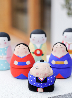 日本京都罗工房纸可爱摆件