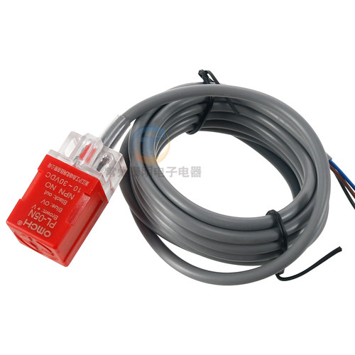 沪工方型感应电感式接近开关传感器PL-05N三线PNP直流NPN常开24V - 图3
