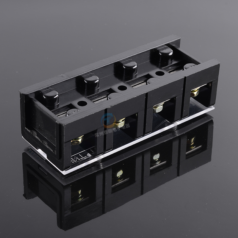 正泰大电流耐高温接线端子排TC-604大功率60A 4位P连接器电线铜件 - 图1