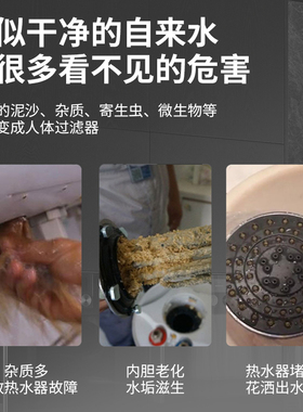 乐透前置过滤去水垢去泥沙小巧