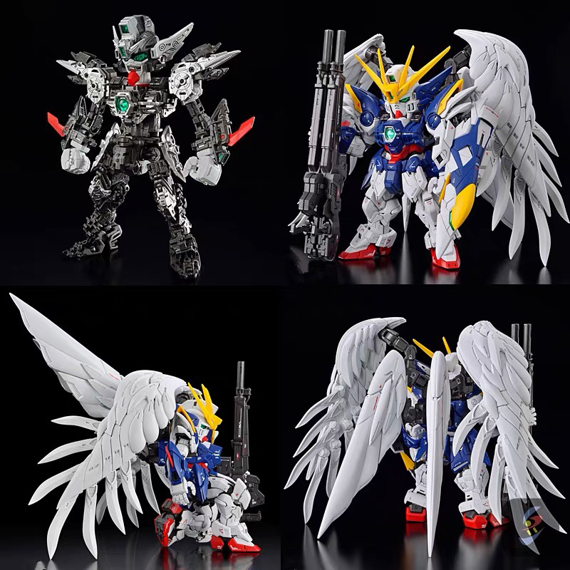 现货 万代 MGSD 飞翼零式 高达 EW 掉毛 WING ZERO 高达 拼装模型 - 图0