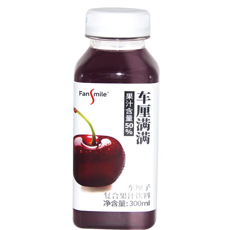 Fansmile车厘满满车厘子复合果汁饮料300ml15瓶-图3