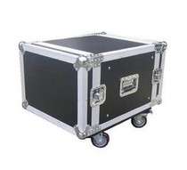 8U shockproof belt wheel host shell Air box power amplifier case cabinet flow host shell aeronautical cabinet equipment box