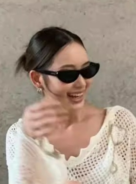 墨镜女潮猫眼欧美辣妹风太阳眼镜