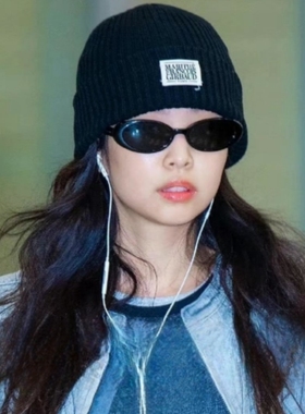 jennie同款gm椭圆猫眼小脸墨镜女