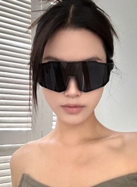 欧美户外运动骑行防风护目太阳镜