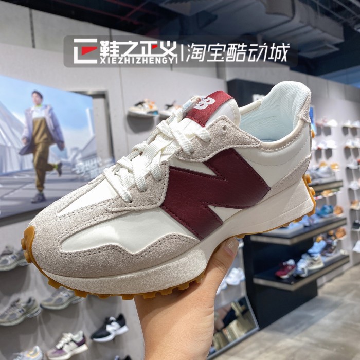 New Balance NB女鞋327老爹鞋复古新款时尚休闲运动鞋WS327KA/KB