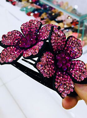 饰品花开富贵盘发神器