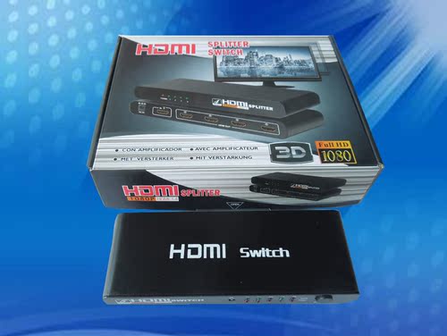 HDMI5in1outSwitcher5进1出HDMI切换器1080P画面处理器HDMI分配