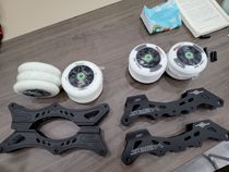 Old A wheel slip SEBA GTX intelligent three-wheeled tool holder 3 * 110 speed skating speed pile tool holder FR three-wheel tool holder