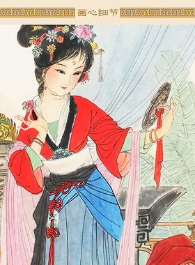 女将人物花木兰穆桂英梁红玉画像