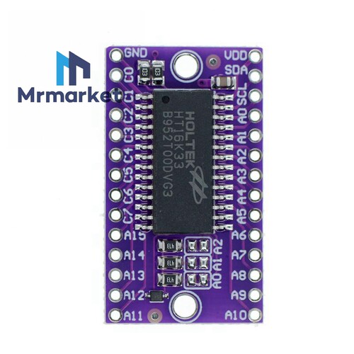 HT16K33 点矩阵 LED 控制驱动模块 数码管 驱动 开发板 - 图2