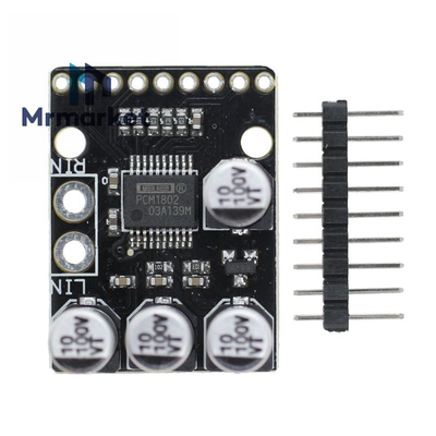MCU-1802 PCM1802 105dB SNR 立体声 ADC模块
