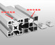 European Standard 2020/3030/6060 Square Slider Nut