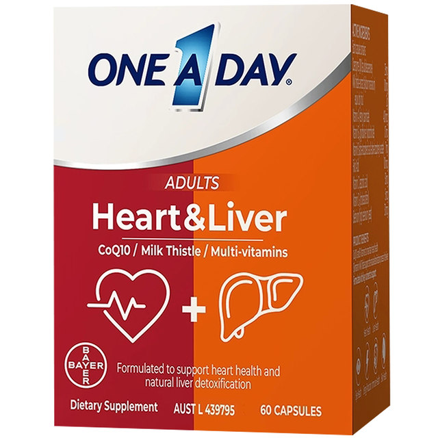 OneADay Heart and Liver Treasure ບຳລຸງຕັບ ແລະ ປົກປ້ອງຫົວໃຈ