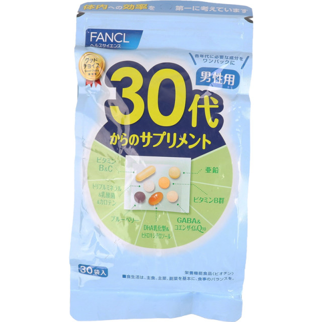 FANCL multivitamin ຊຸດໂພຊະນາການຂອງຜູ້ຊາຍ