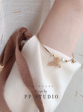 原创梦幻人鱼尾ins风网红手镯