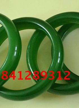 全新仿玉手镯玉石粉合成玉翠绿色