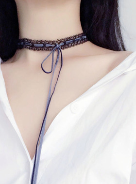 项链女小众设计感ins脖子饰品