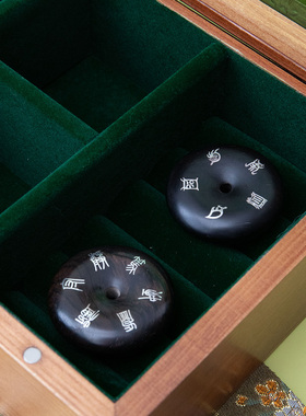 原矿天然平安扣高含量挂坠朱砂