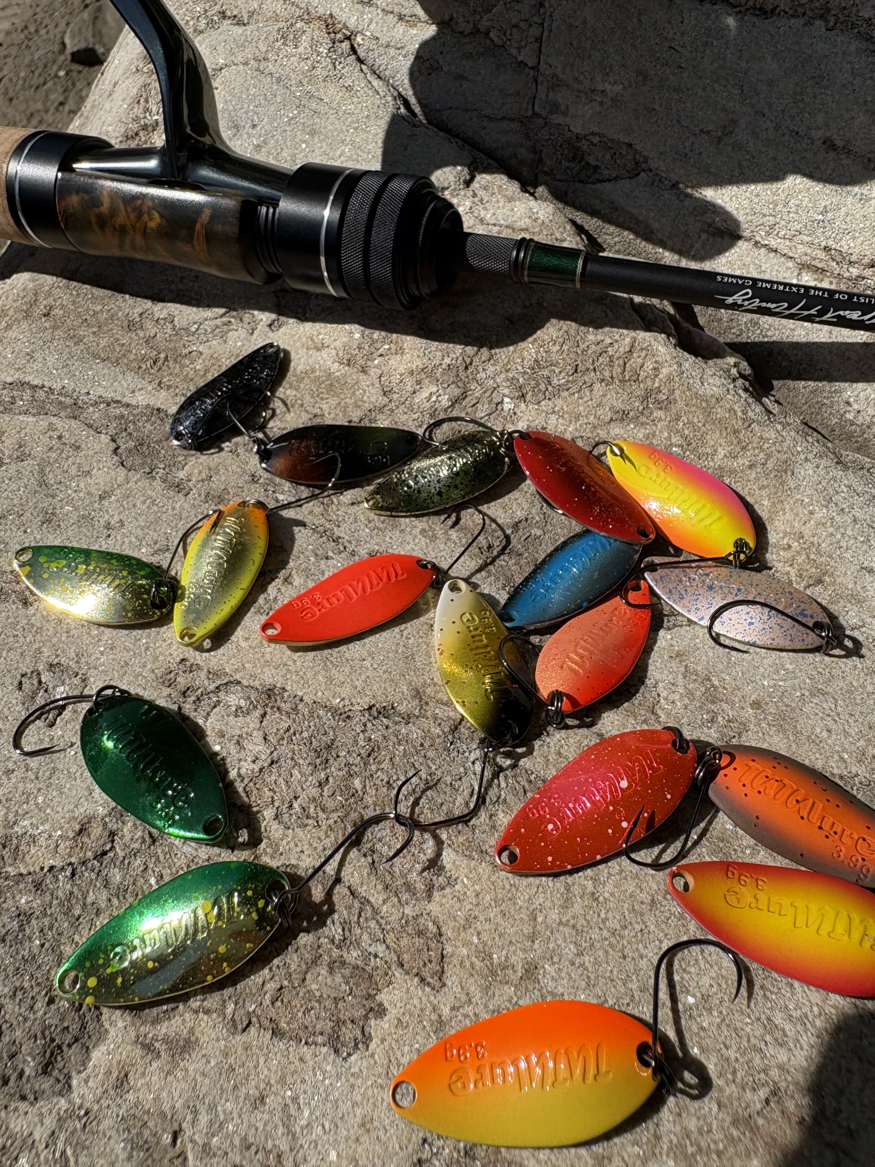 TUTUlure鳟王3.9克鳟鱼马口纯铜彩色亮片溪流管理场黑坑路亚饵,淘宝优惠券,粉丝福利购,淘宝优惠卷