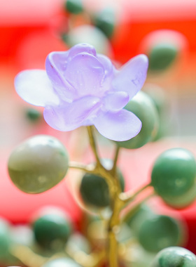 【本尼家】HY13现代轻奢装饰黄铜树家居饰品客厅走道玄关落地摆件